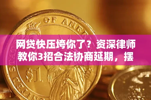 武汉网贷快压垮你了？资深律师教你3招合法协商延期，摆脱暴力催收！