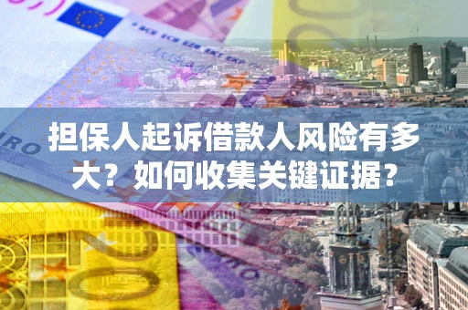 武汉担保人起诉借款人风险有多大？如何收集关键证据？