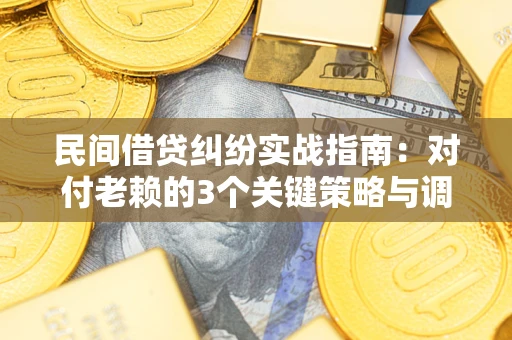 武汉民间借贷纠纷实战指南：对付老赖的3个关键策略与调解盲区解析
