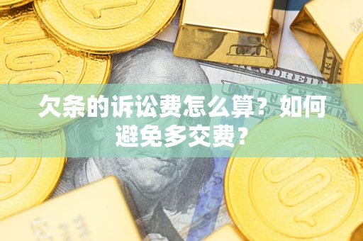 武汉欠条的诉讼费怎么算？如何避免多交费？