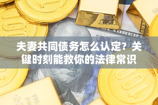武汉夫妻共同债务怎么认定？关键时刻能救你的法律常识