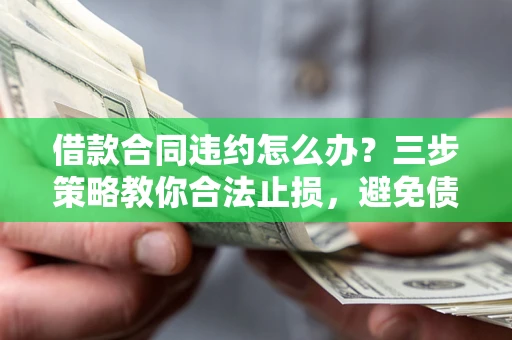 武汉借款合同违约怎么办？三步策略教你合法止损，避免债务危机升级